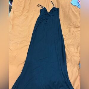 Elegant  Black Maxi Dress